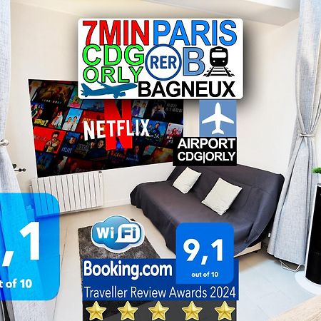 Bagneux Paris Rer B Confort Netflix Кашан Экстерьер фото